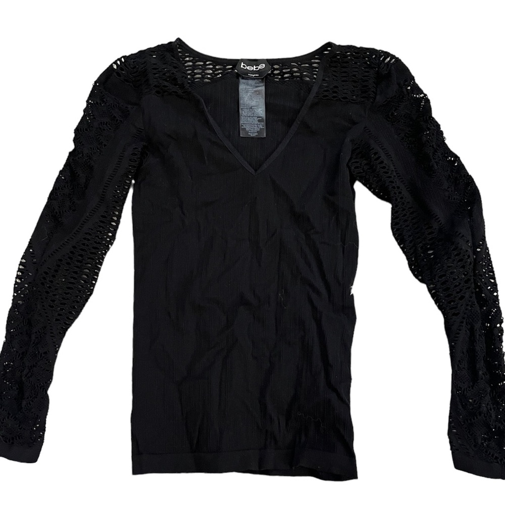 BEBE cut out top
